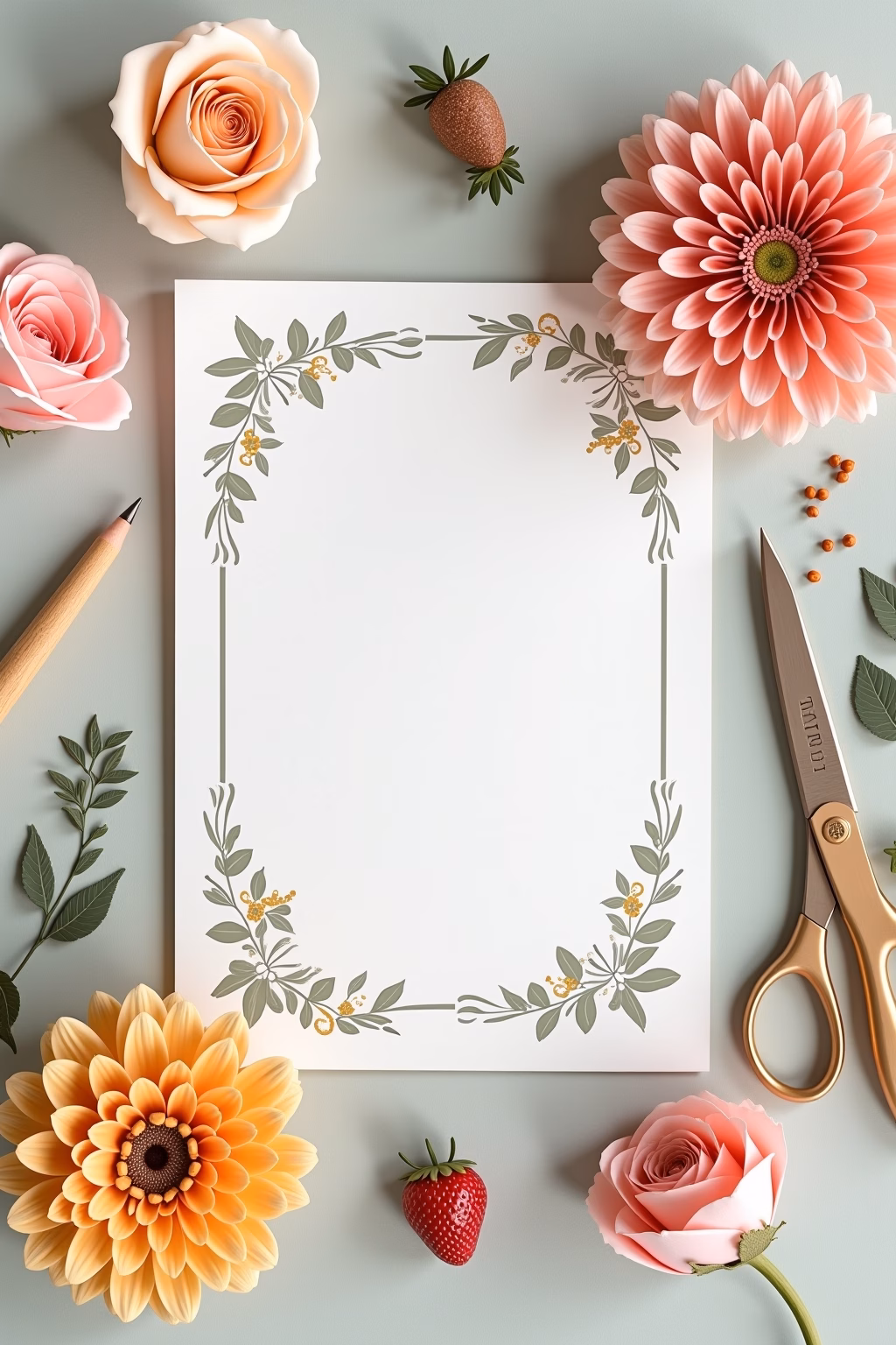 einfache einladungskarten basteln outline 6 1