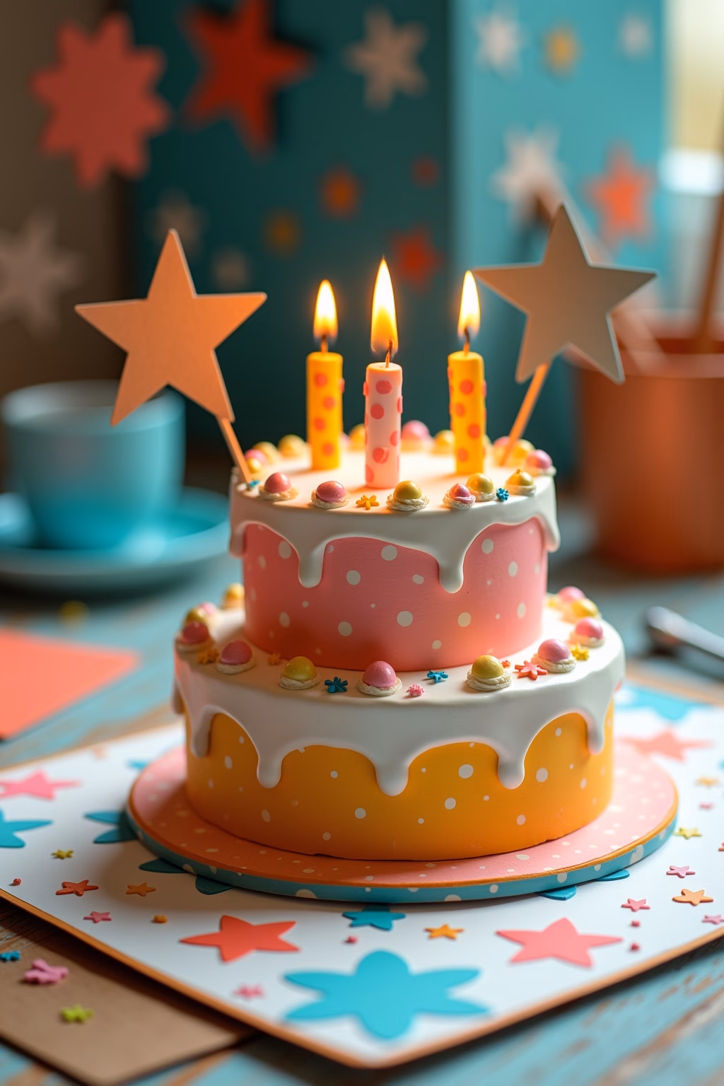 geburtstagskarte basteln outline 4 1