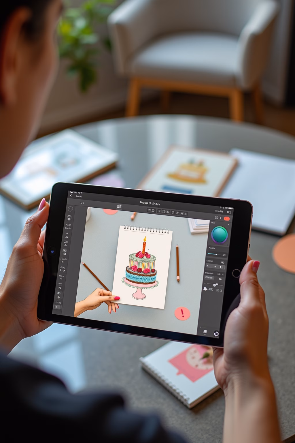 geburtstagskarte basteln outline 5 1