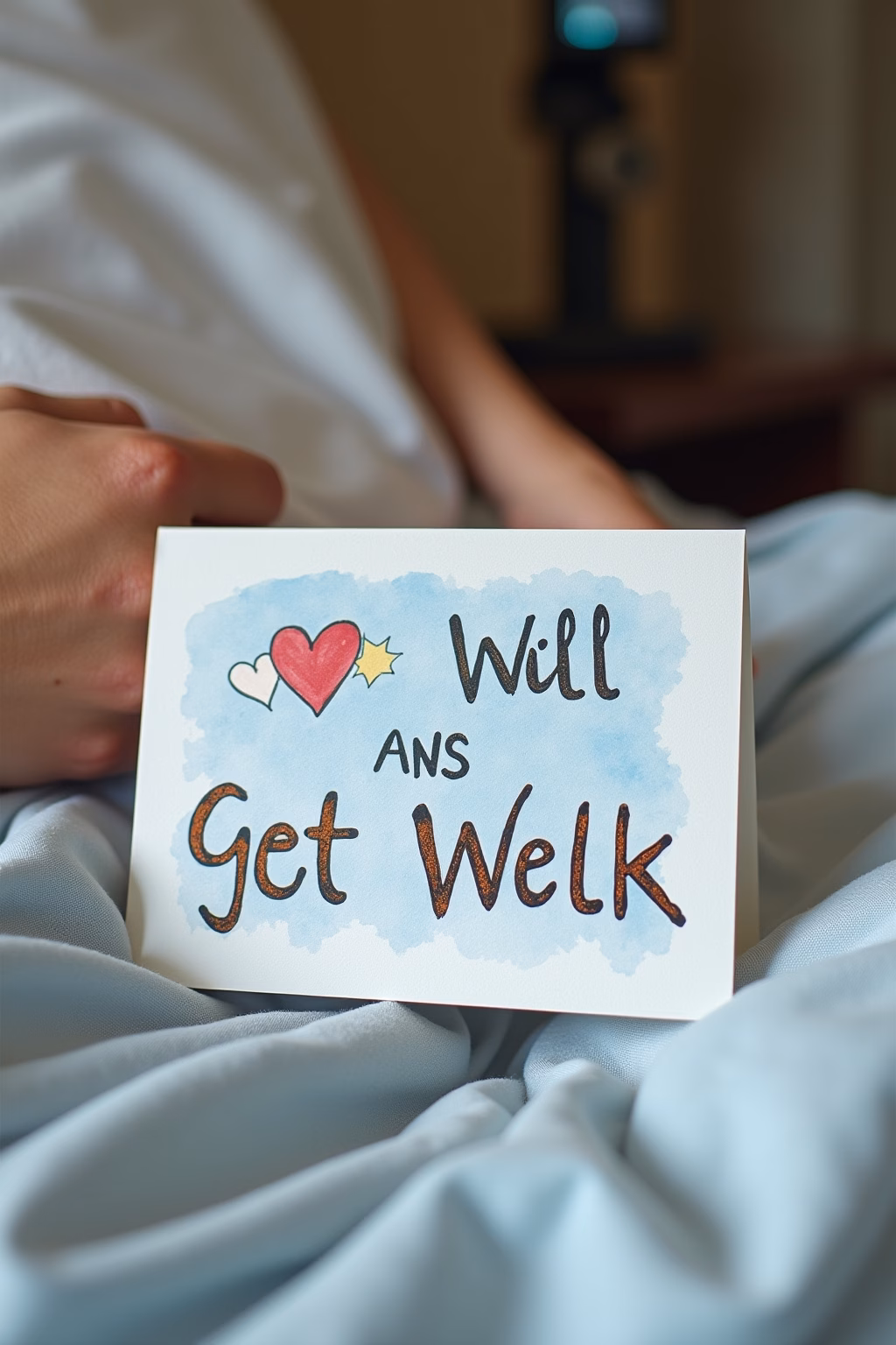 genesungskarte basteln outline 2 1