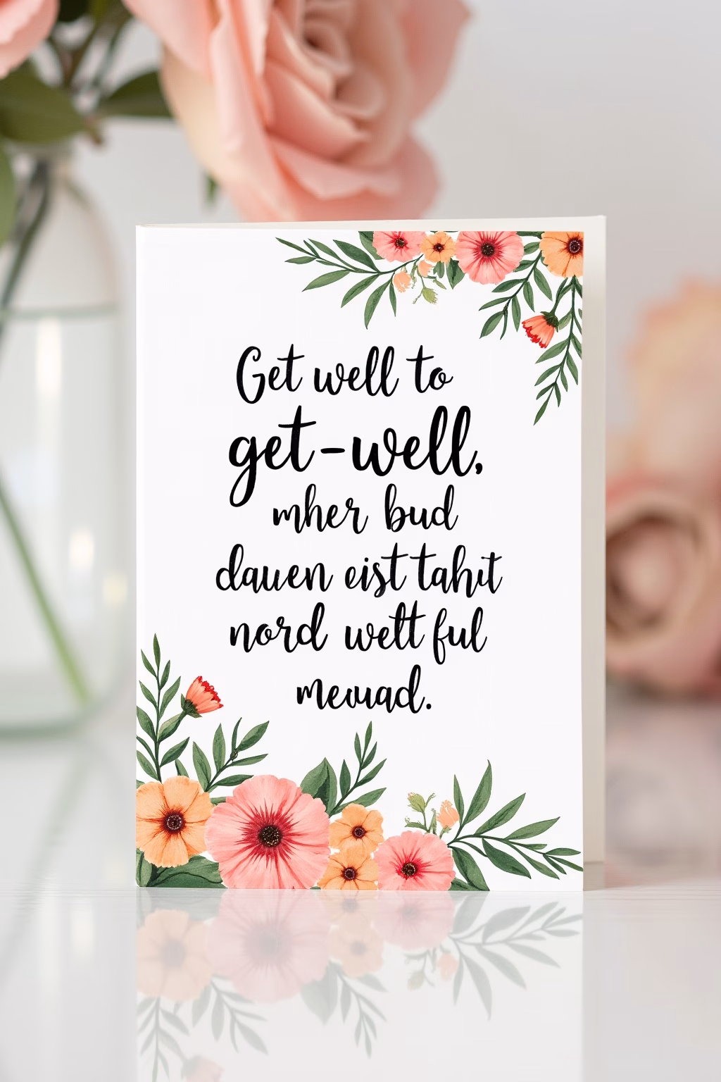 genesungskarte basteln outline 4