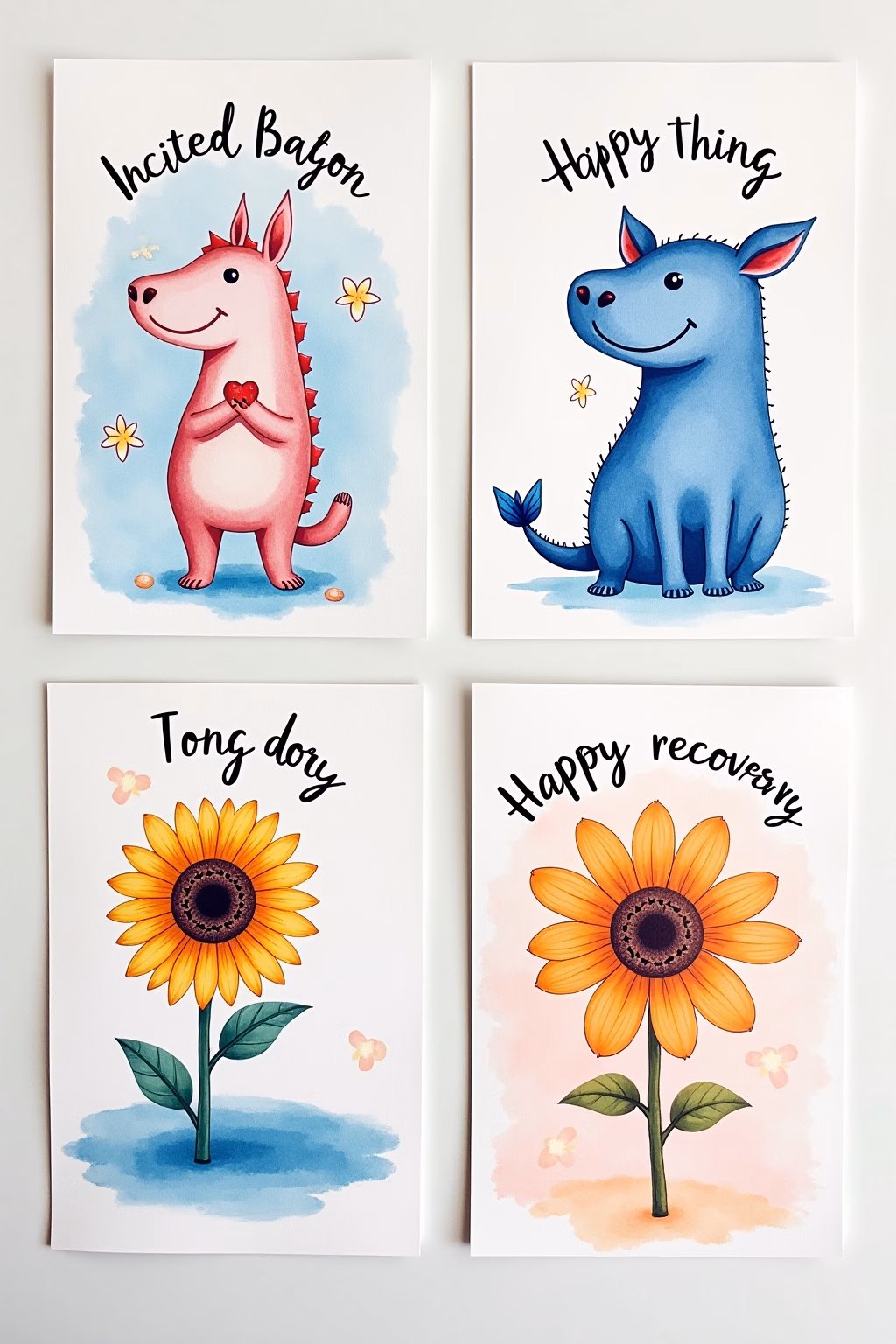 genesungskarte basteln outline 6 1