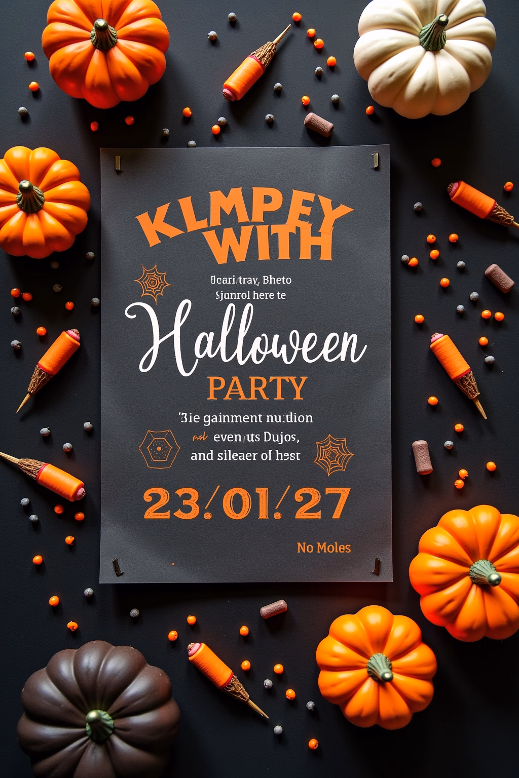 halloween einladungskarten outline 6