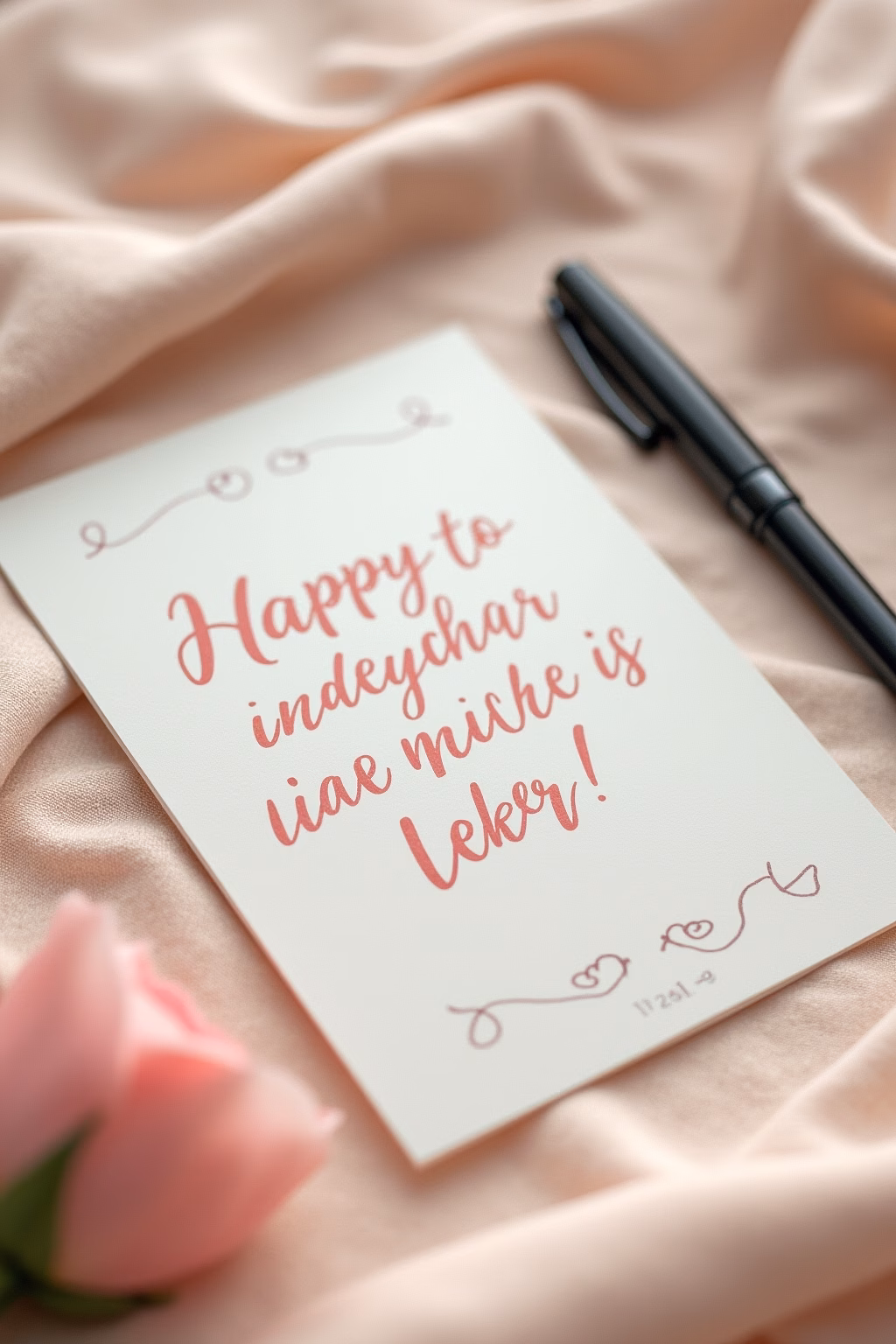 karte zur geburt schreiben outline 2