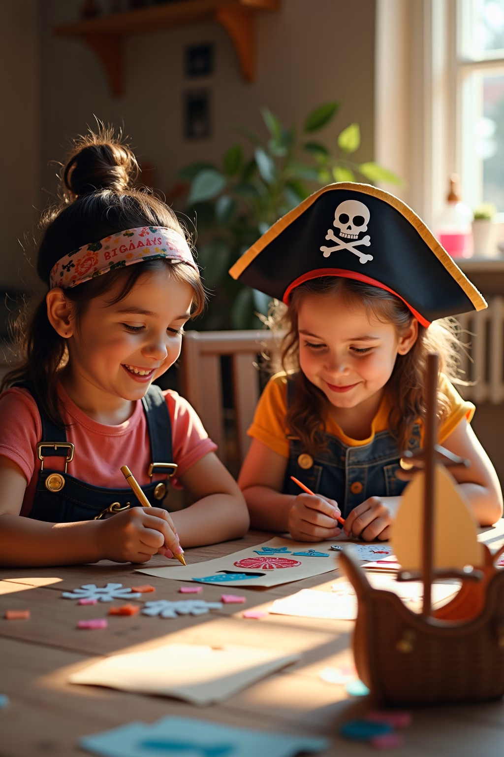 kindergeburtstag einladungskarten basteln outline 4 1