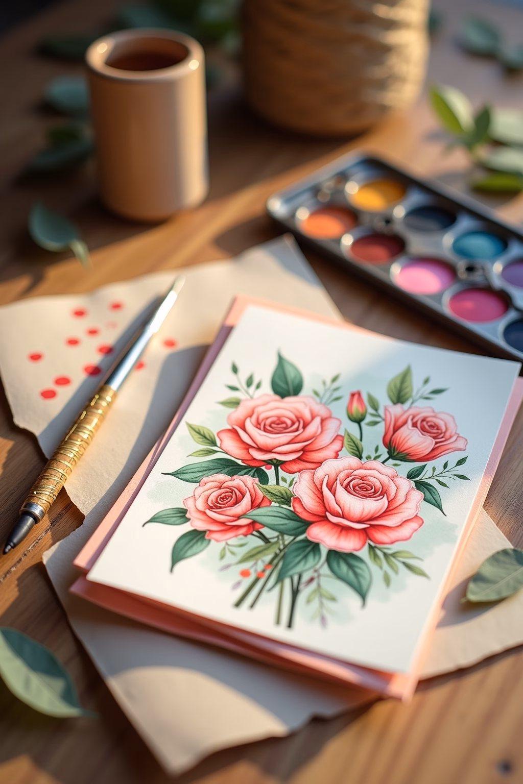 muttertagskarte basteln outline 1 1