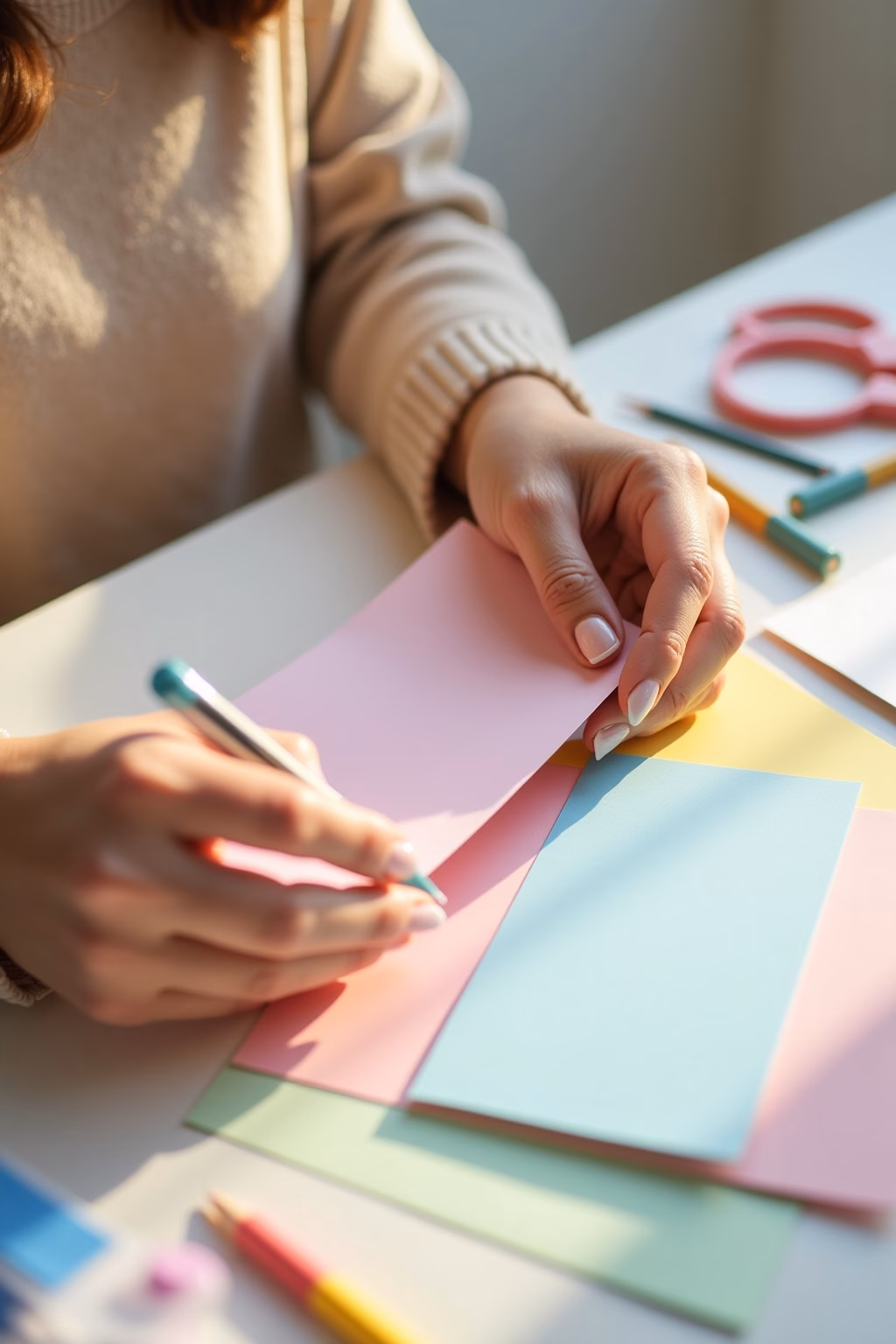 muttertagskarte basteln outline 7 1