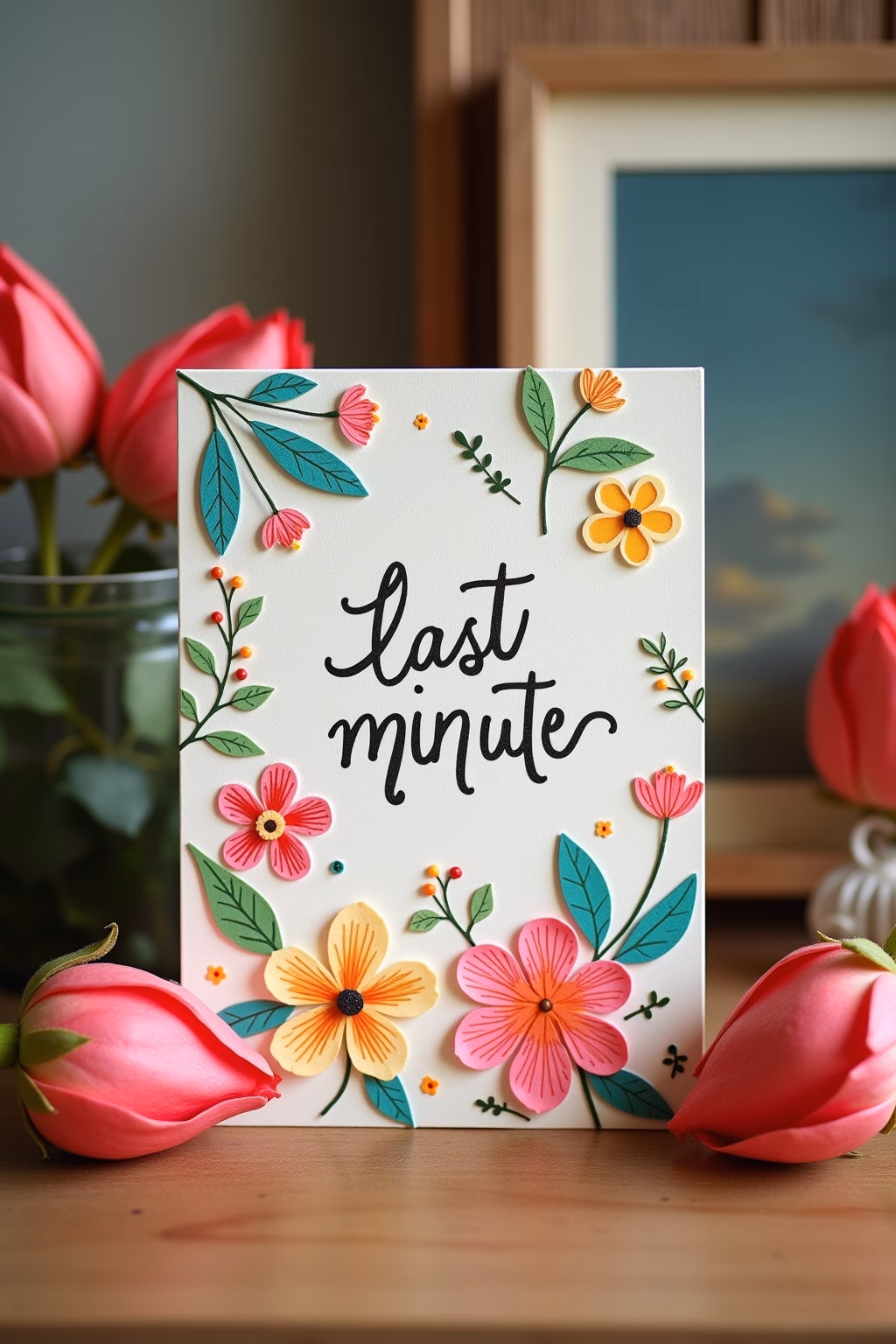 muttertagskarte basteln outline 8