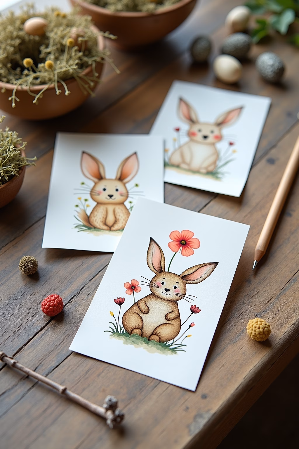 osterkarten selber basteln outline 5 1