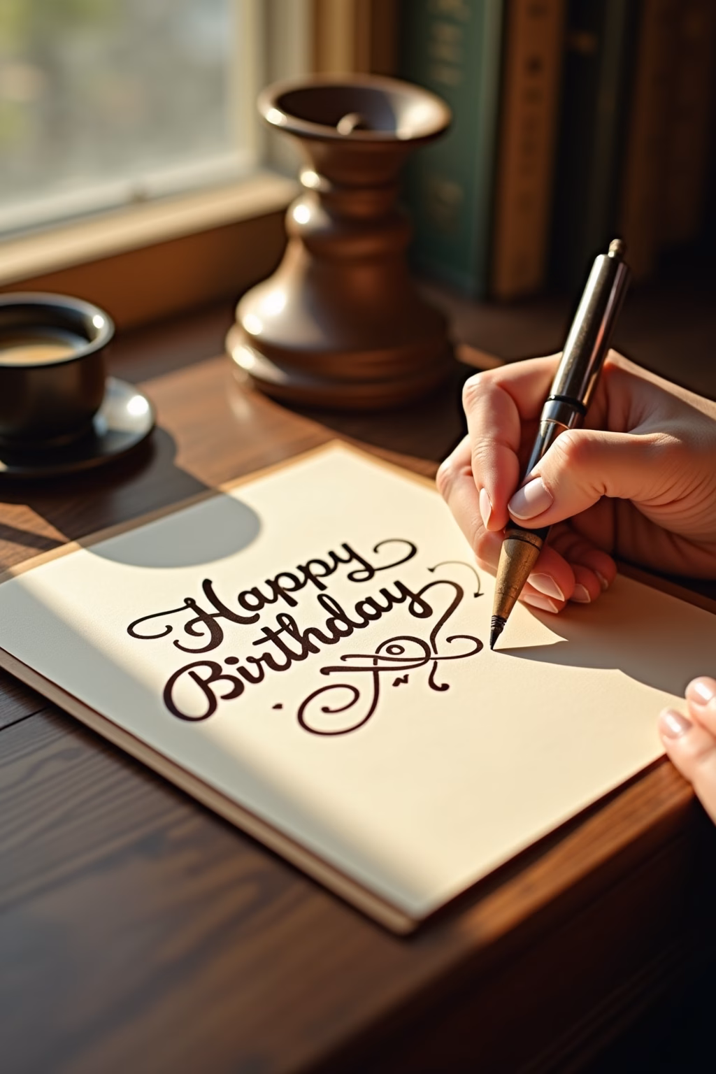 spruch geburtstagskarte outline 1