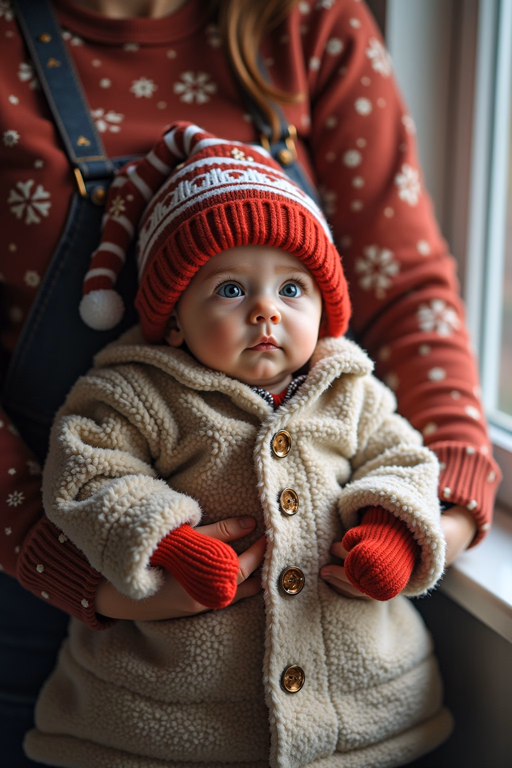 weihnachtskarte aquarell outline 5