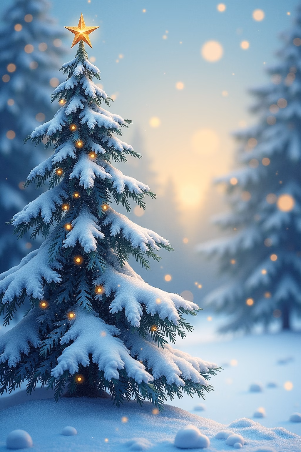 weihnachtskarte aquarell outline 6 1