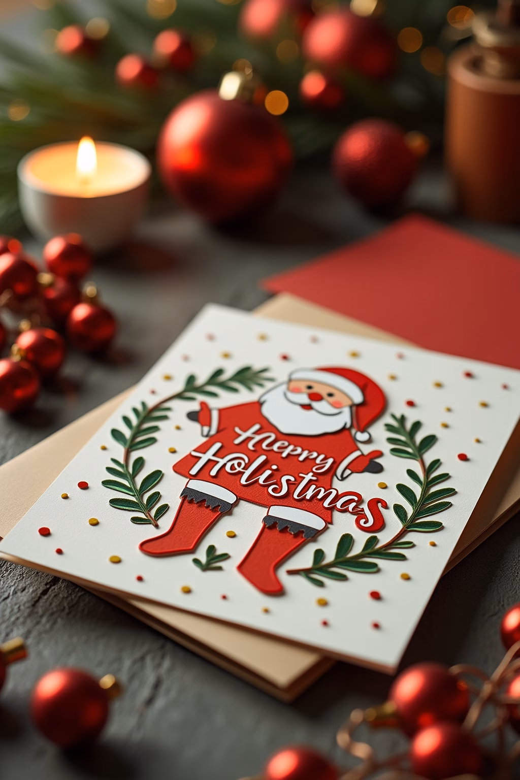 weihnachtskarten basteln outline 2