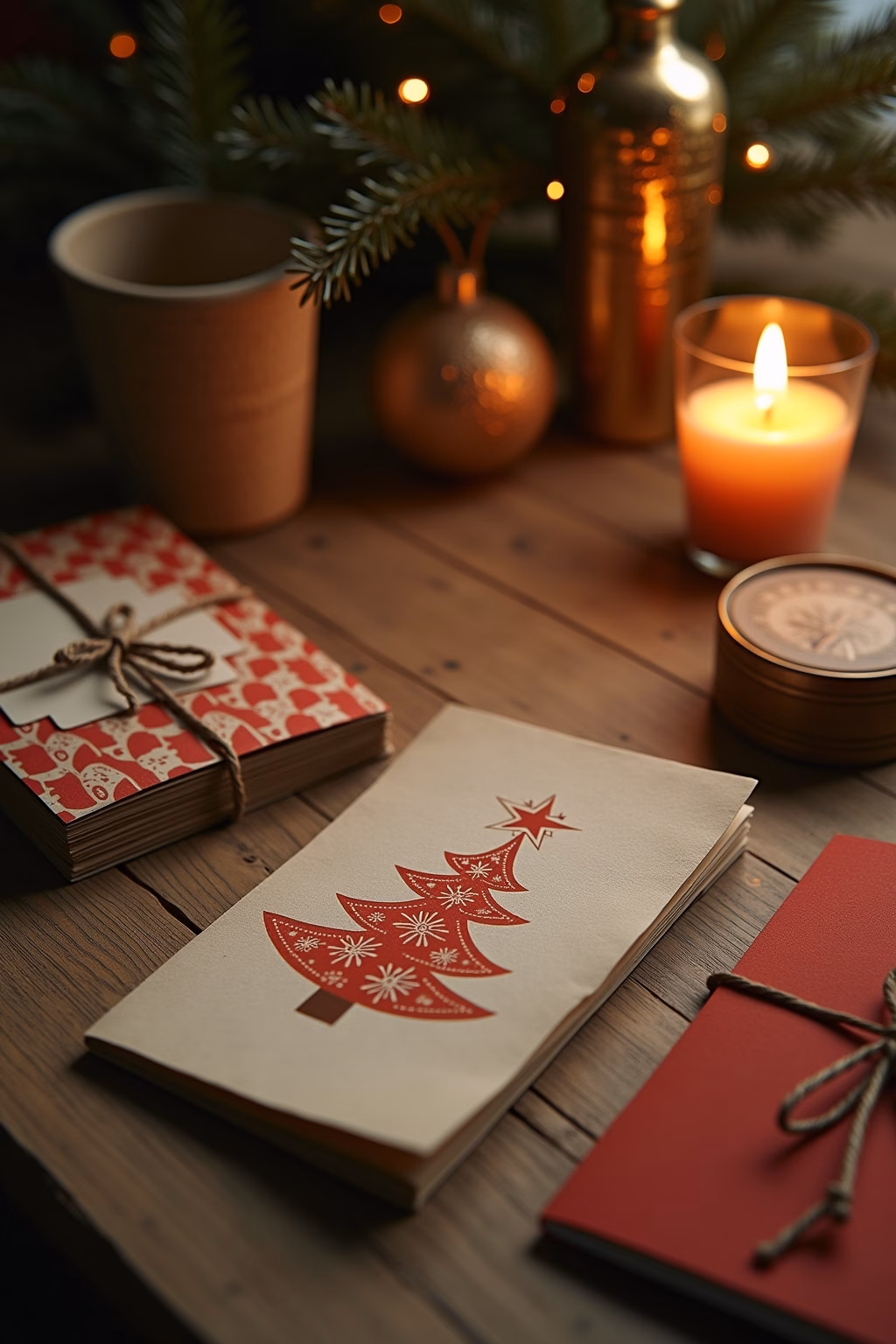 weihnachtskarten basteln outline 5