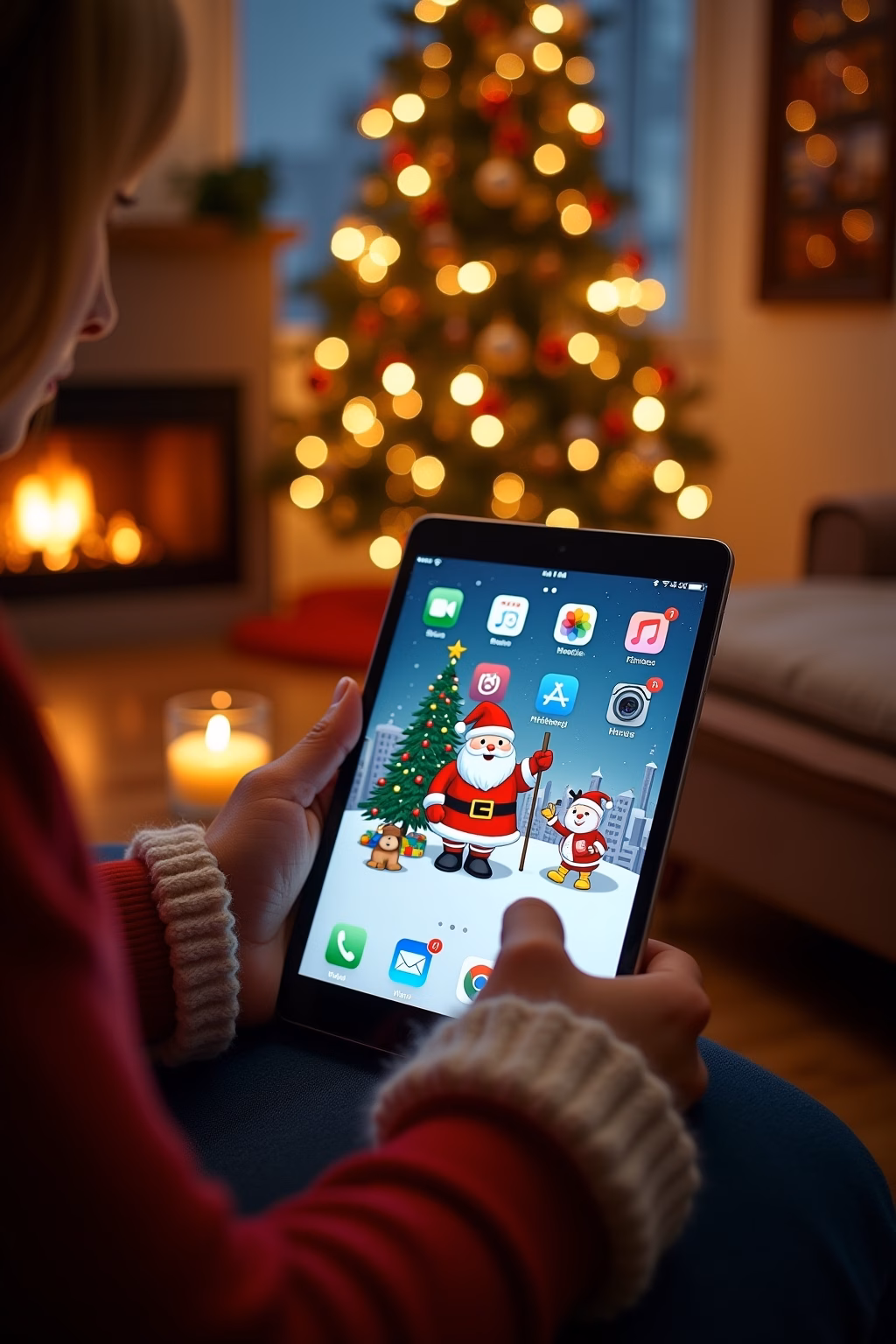 weihnachtskarten basteln outline 8