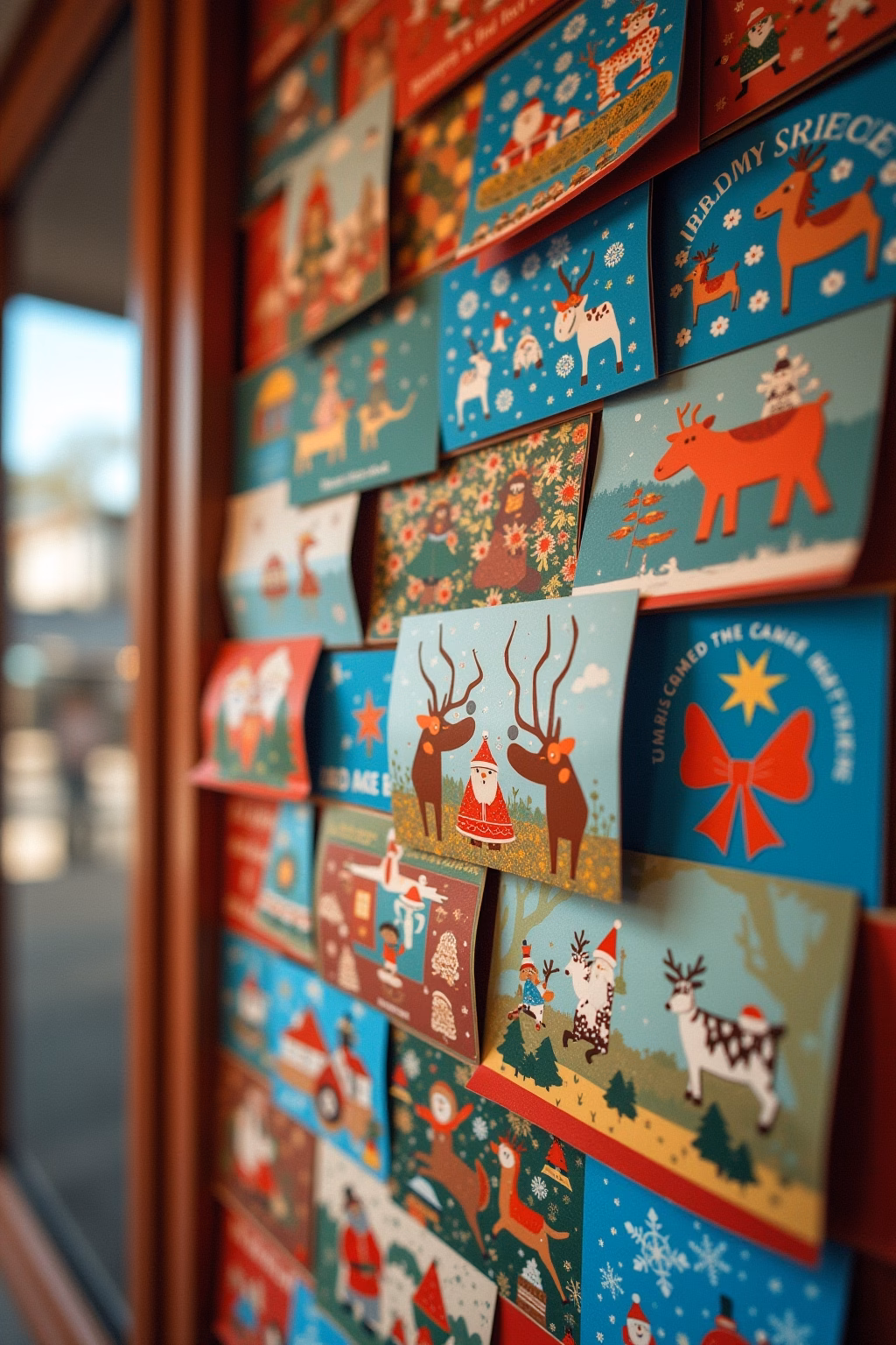 weihnachtswuensche karte outline 6